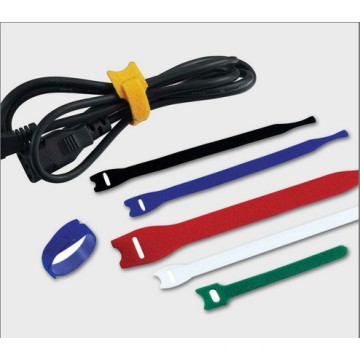 Gancho y lazo Cable Tie reutilizable Auto-agarre (12.5 * 200MM)